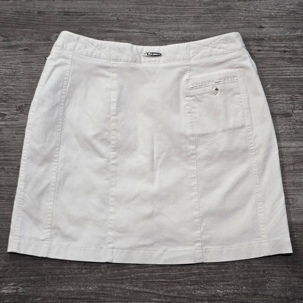Jamie Sadock White Stud Embellished Mini Golf Skort - Picture 2 of 8